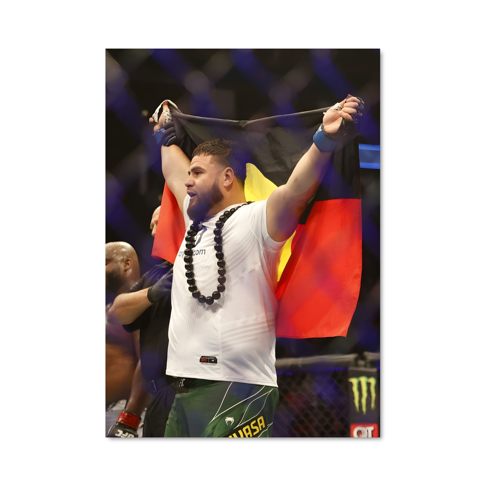 Poster Drapeau de Gloire – affiche MMA